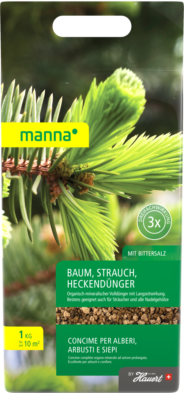 MANNA Baum-, Strauch-, Heckendünger